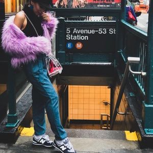 Teal Corduroy Paperbag Bag Pants